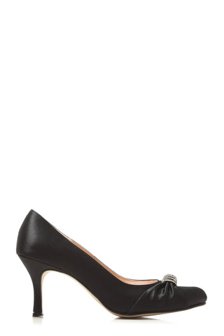 Anabela diamante brooch heels
