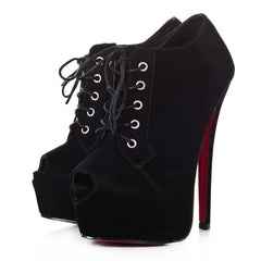 BLACK SUEDETTE