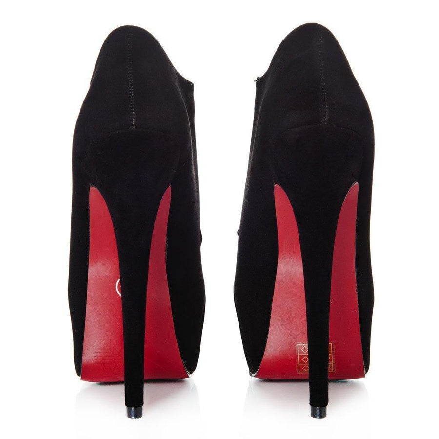 BLACK SUEDETTE