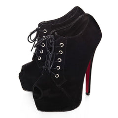 BLACK SUEDETTE
