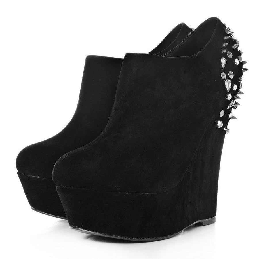 BLACK SUEDETTE