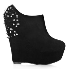 BLACK SUEDETTE