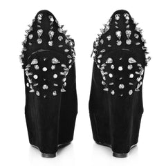 BLACK SUEDETTE
