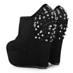 BLACK SUEDETTE