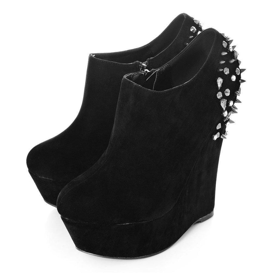BLACK SUEDETTE