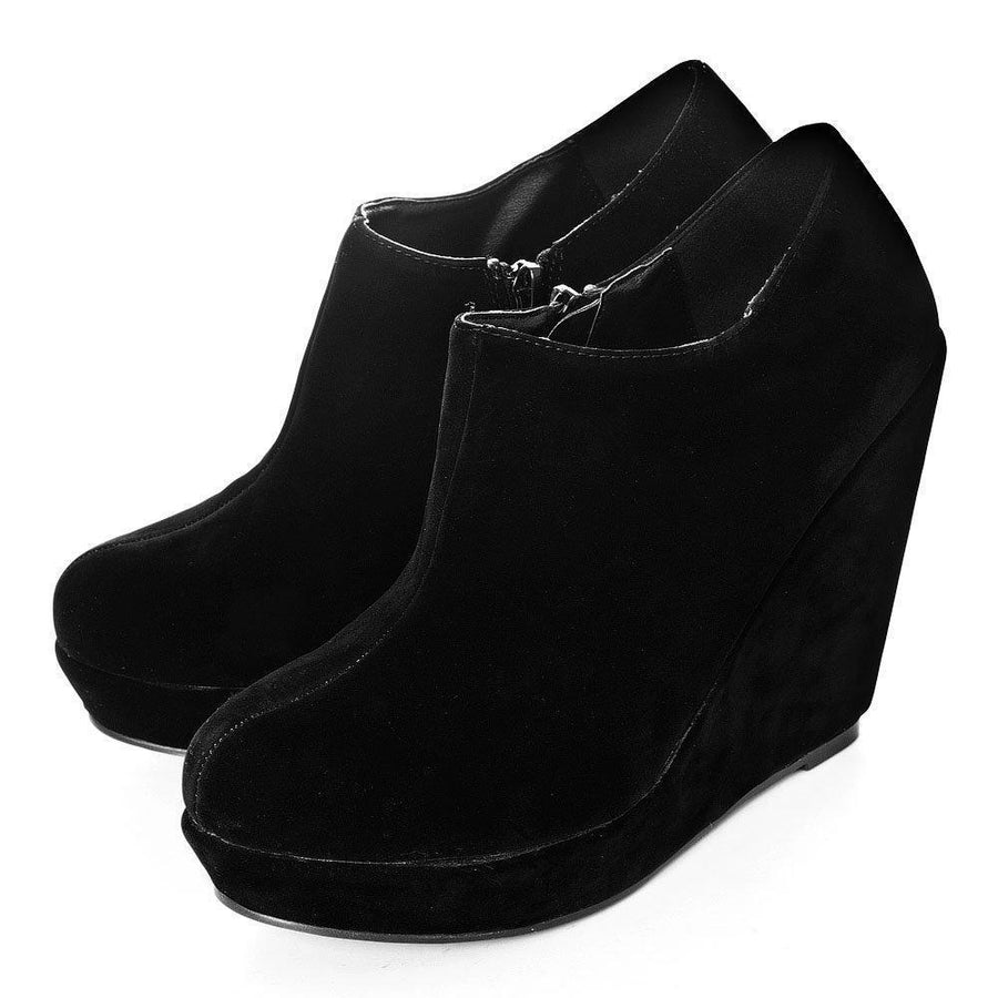 BLACK SUEDETTE