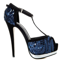 NAVY SEQUIN