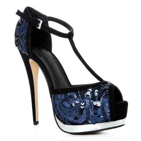 NAVY SEQUIN
