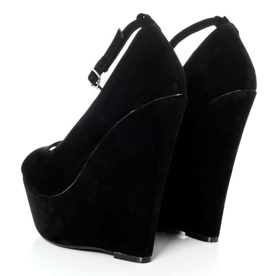 BLACK SUEDETTE