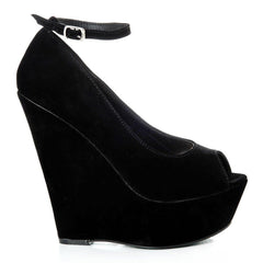 BLACK SUEDETTE