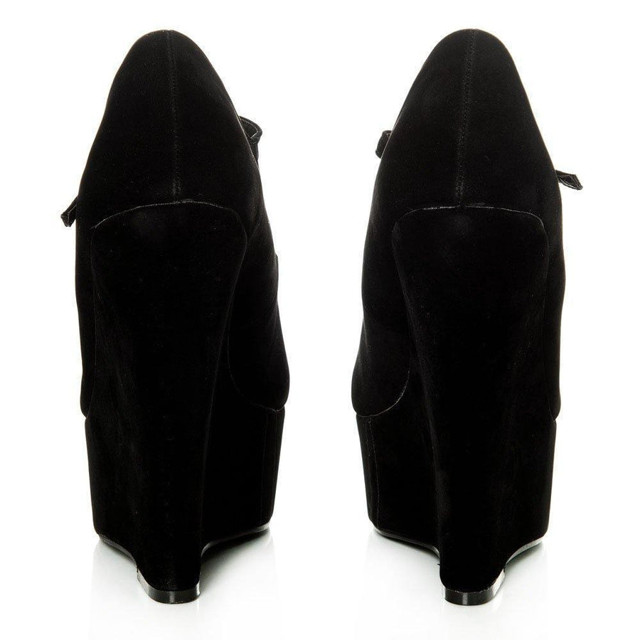 BLACK SUEDETTE