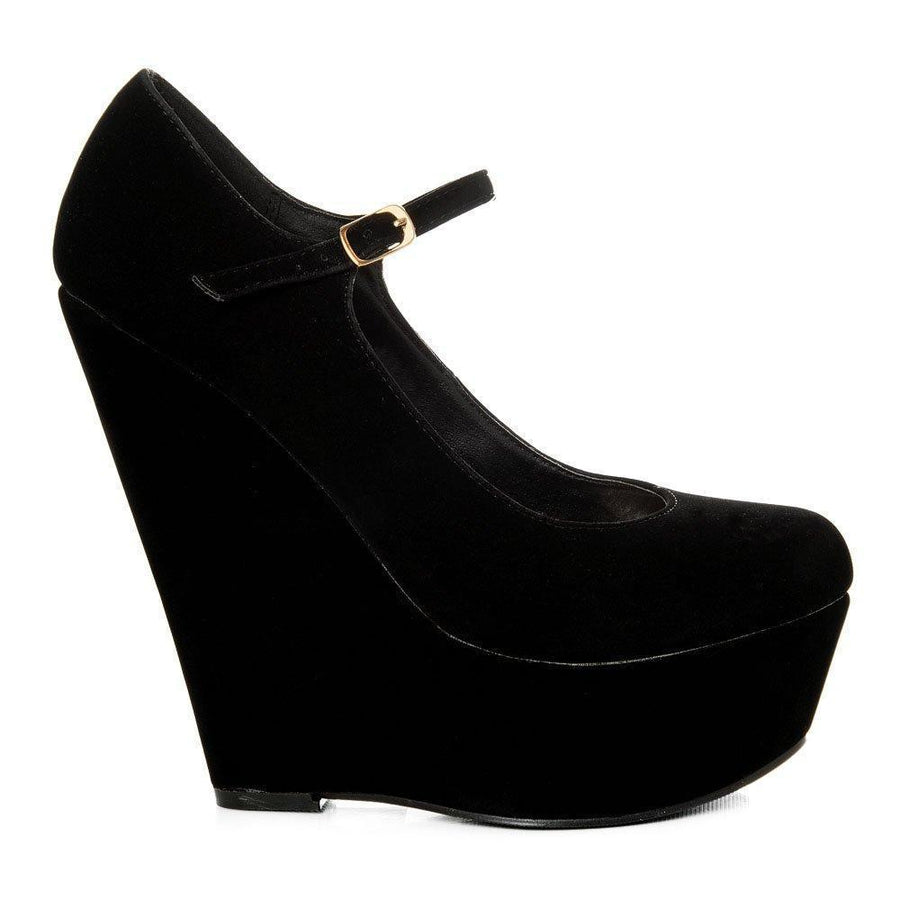 BLACK SUEDETTE