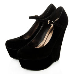 BLACK SUEDETTE