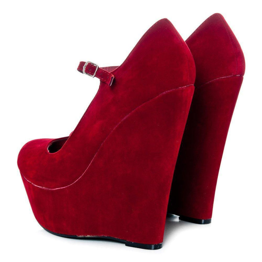 RED SUEDE