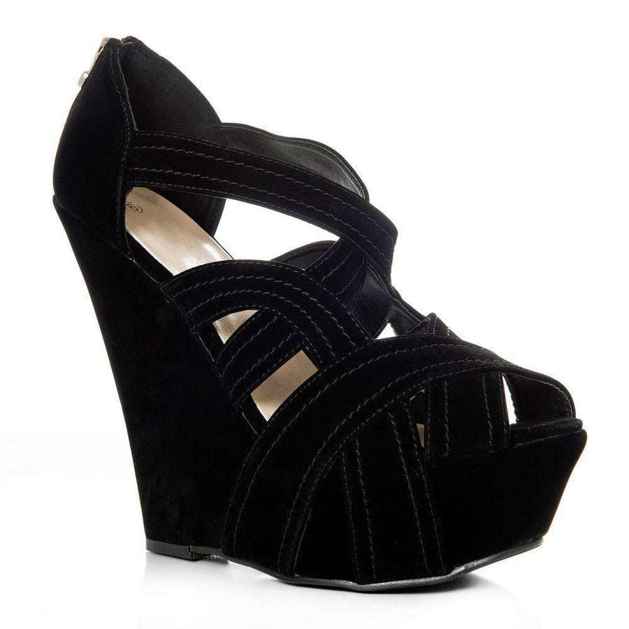 BLACK SUEDETTE