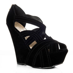BLACK SUEDETTE