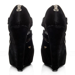 BLACK SUEDETTE