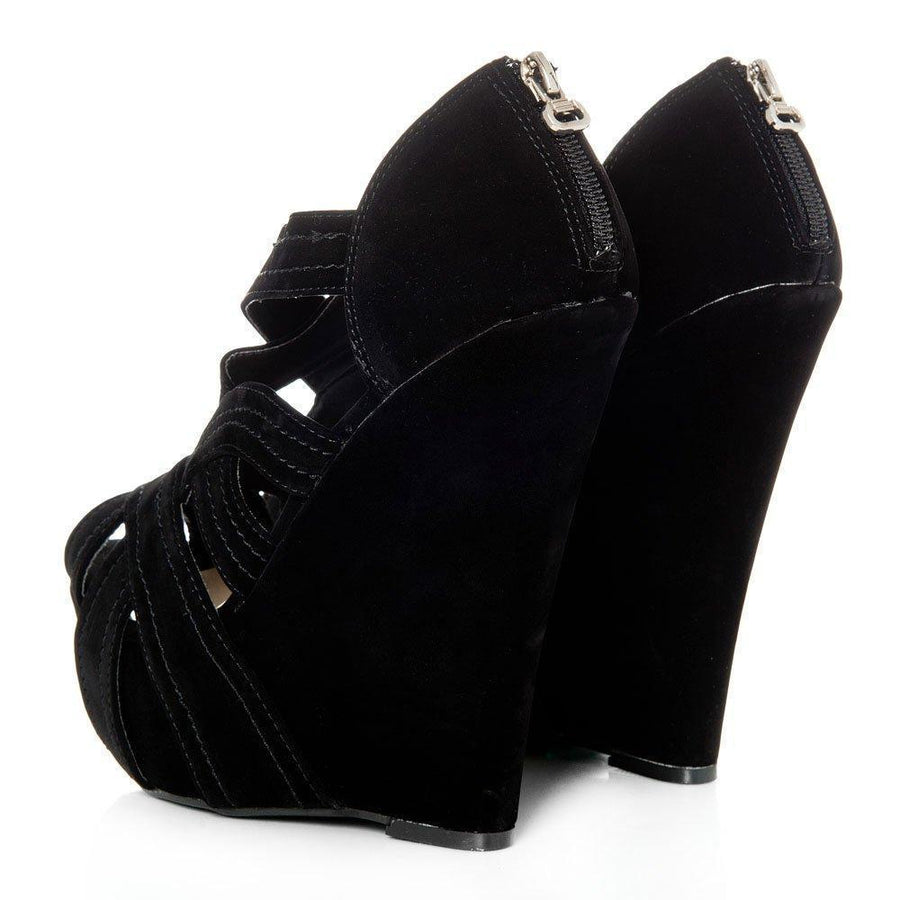 BLACK SUEDETTE