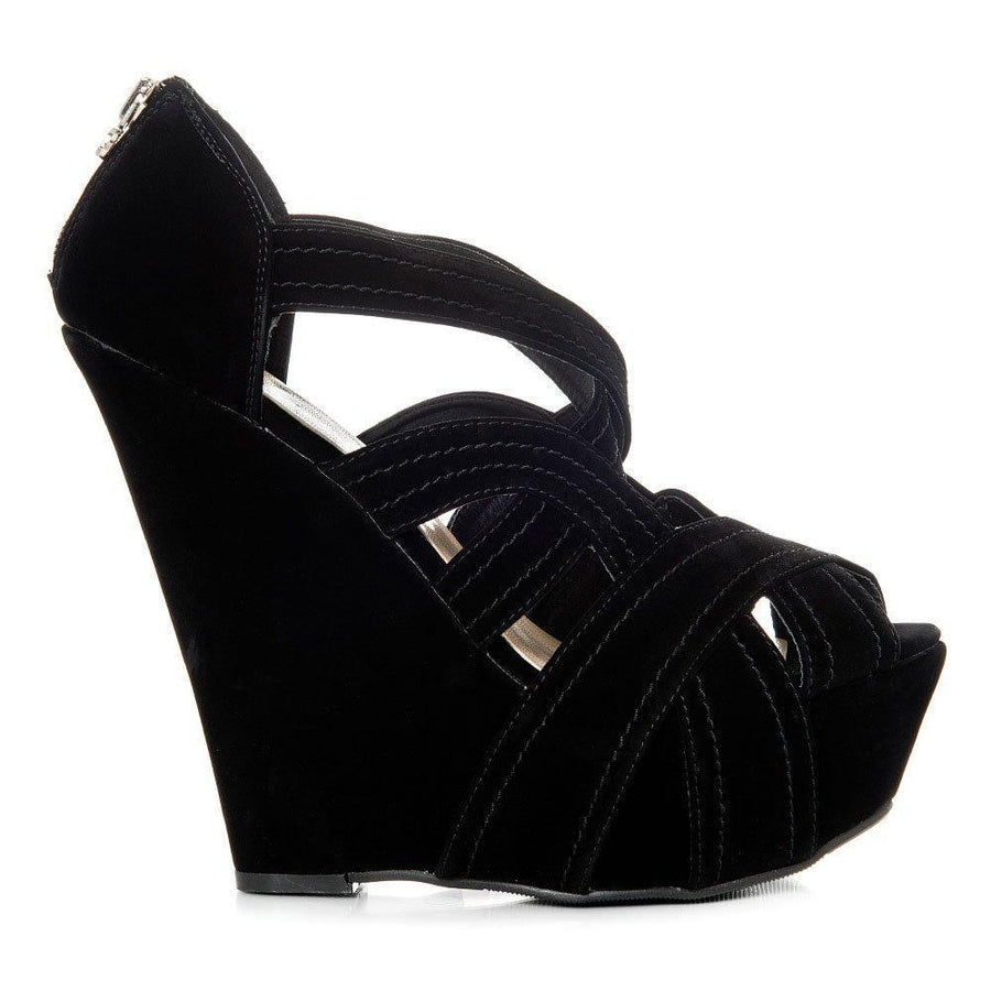 BLACK SUEDETTE