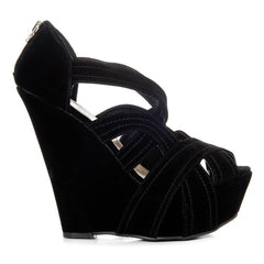 BLACK SUEDETTE