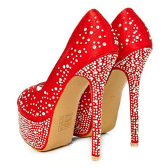 RED SATIN