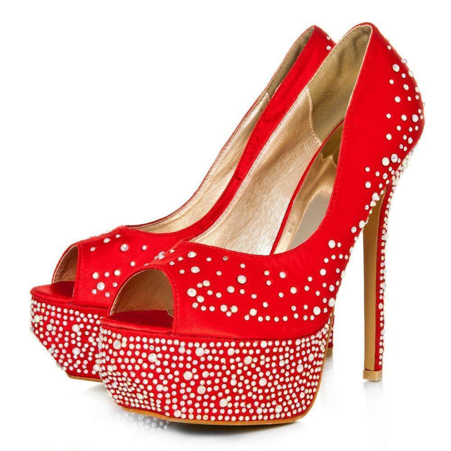RED SATIN
