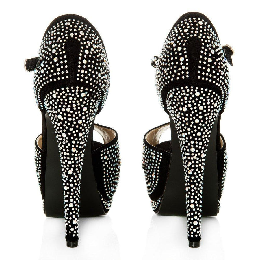 BLACK SUEDETTE