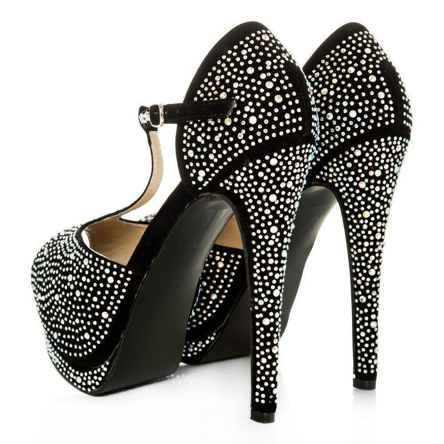 BLACK SUEDETTE