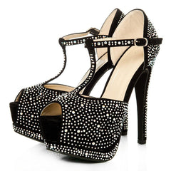 BLACK SUEDETTE