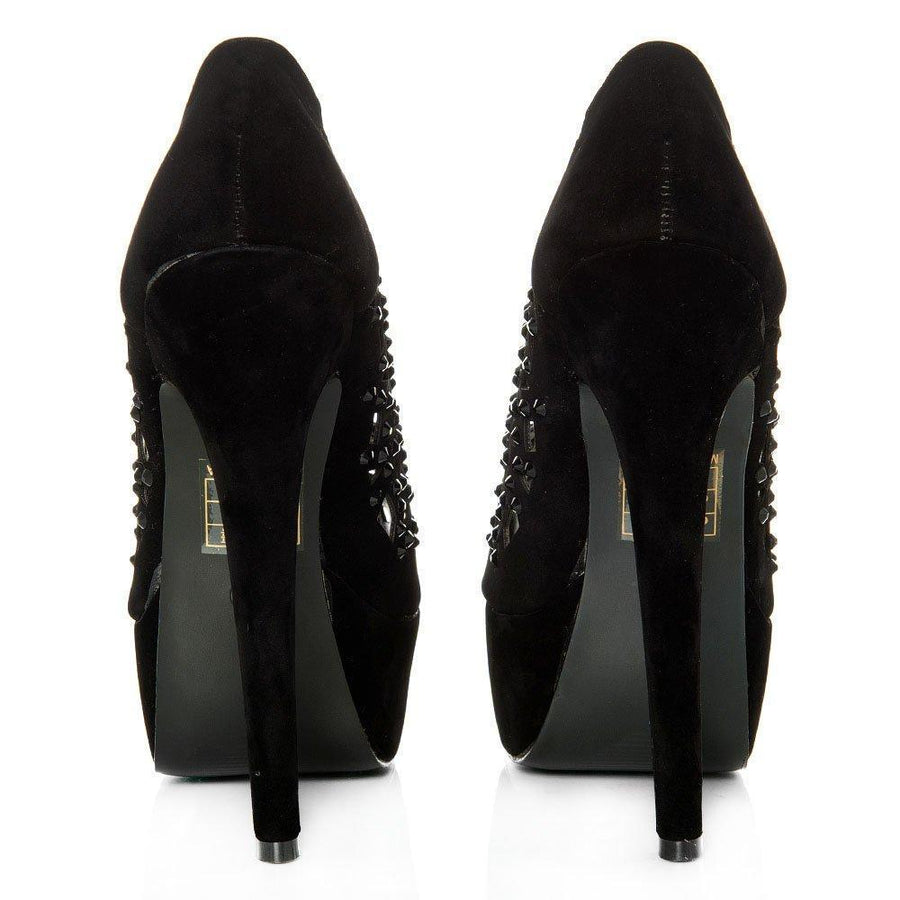 BLACK SUEDETTE