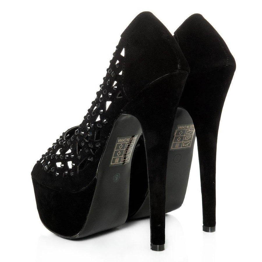 BLACK SUEDETTE