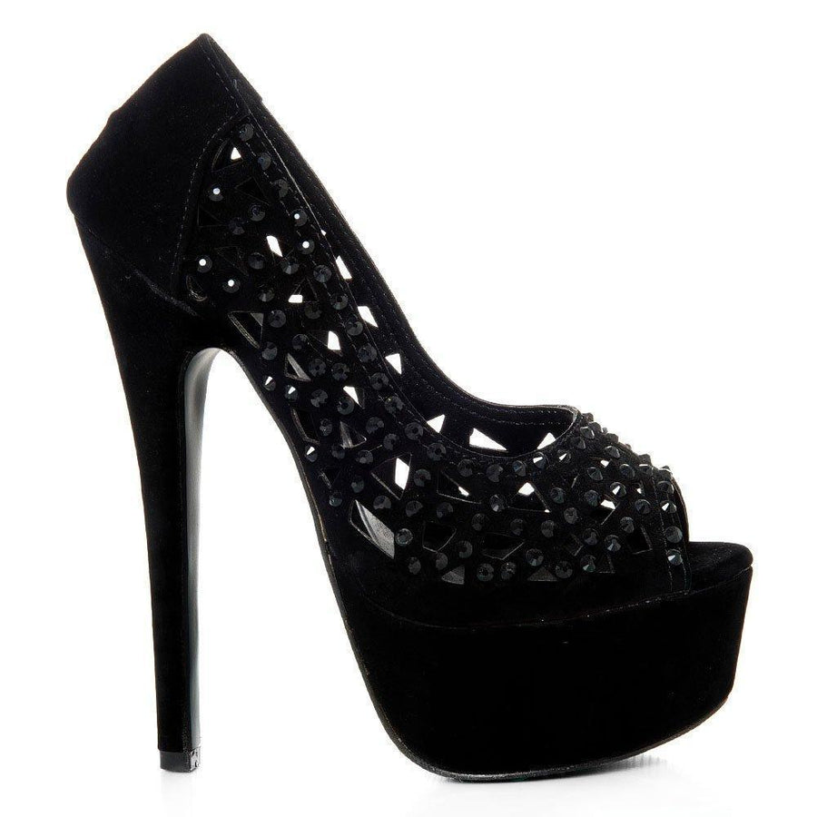BLACK SUEDETTE
