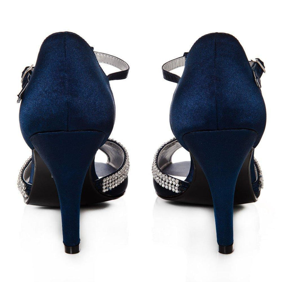NAVY SATIN
