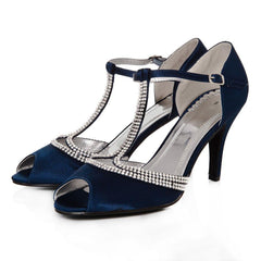 NAVY SATIN