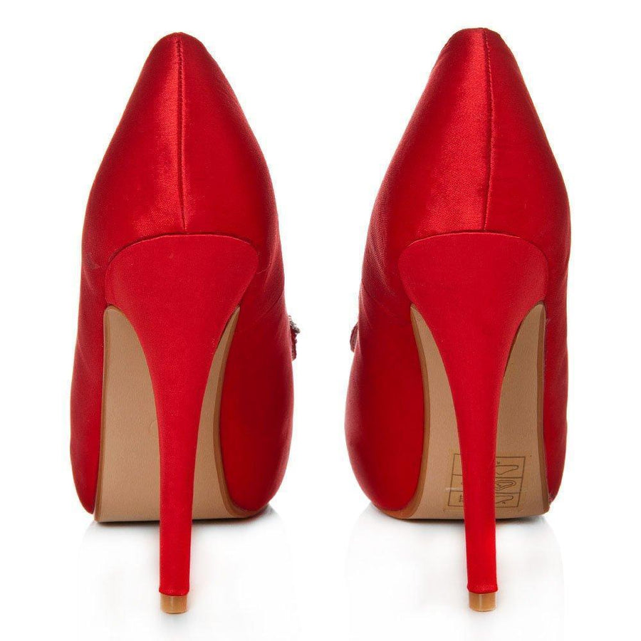 RED SATIN