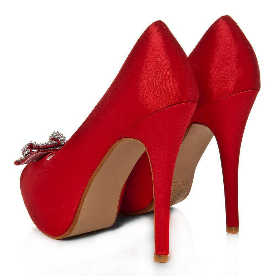 RED SATIN