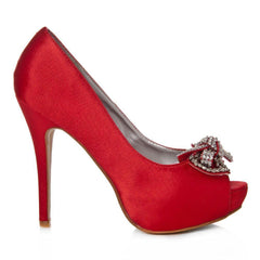 RED SATIN