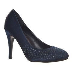 NAVY SATIN