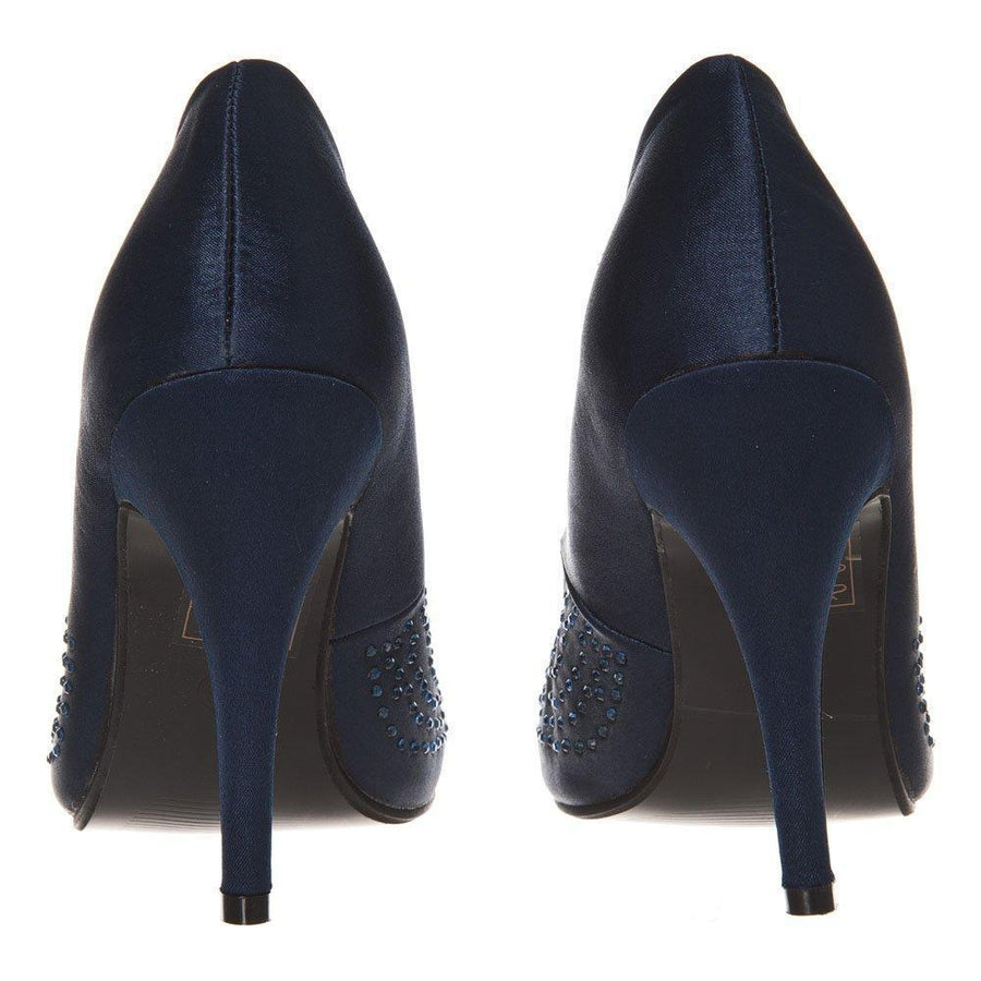NAVY SATIN
