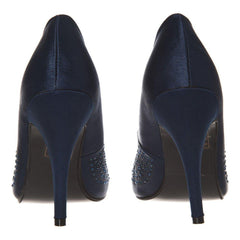 NAVY SATIN