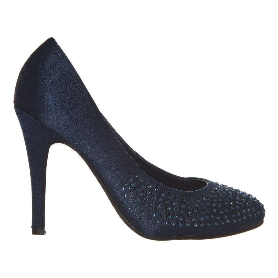 NAVY SATIN