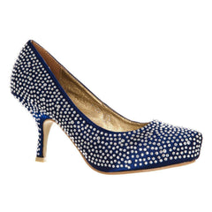 NAVY SATIN