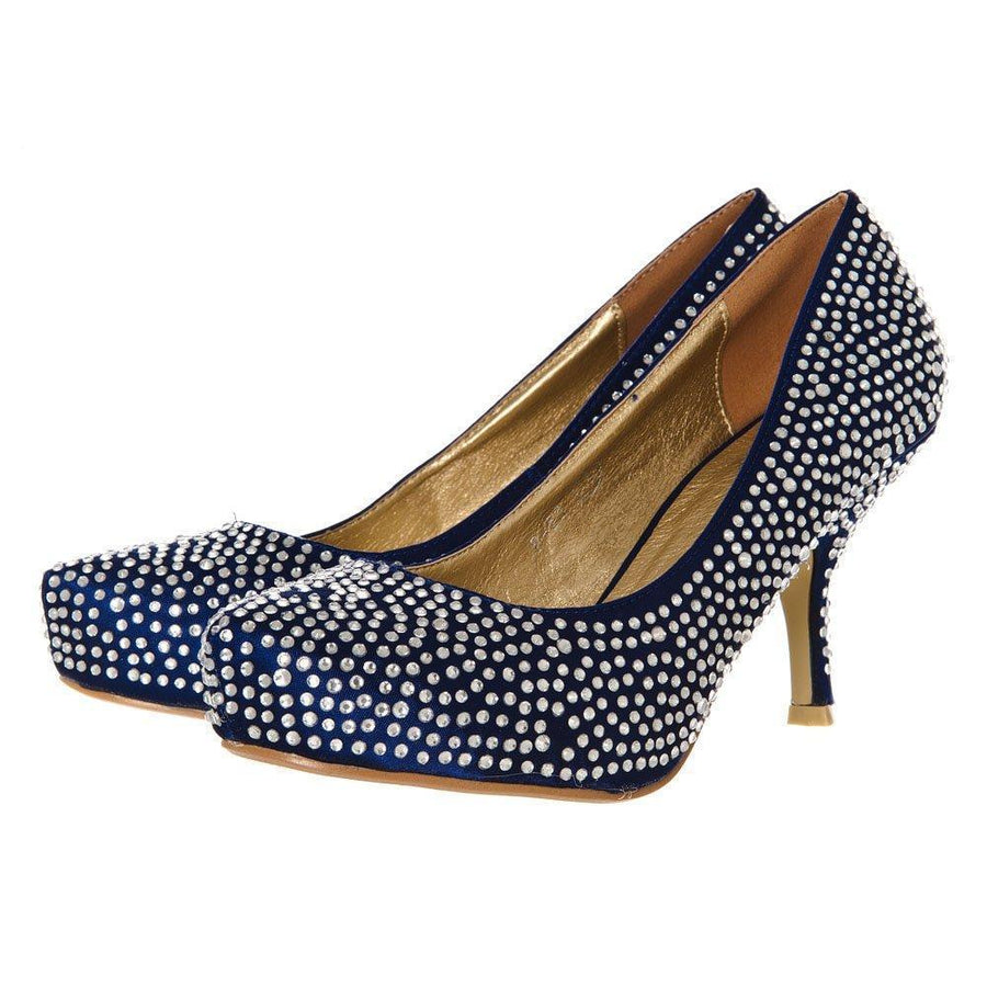 NAVY SATIN