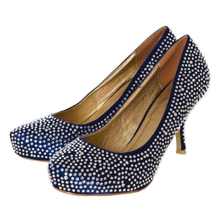 NAVY SATIN