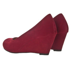 RED SUEDE
