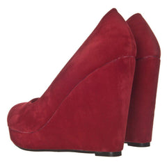 RED SUEDE