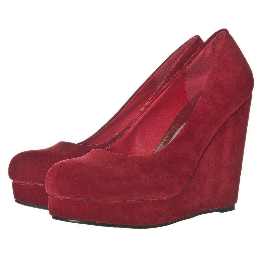 RED SUEDE