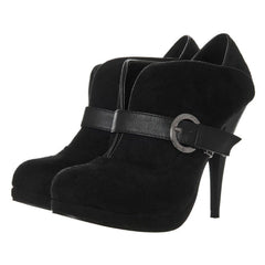 BLACK SUEDETTE