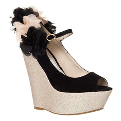 BLACK SUEDETTE