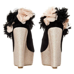 BLACK SUEDETTE